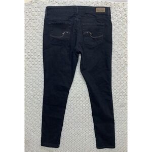 Levi's‎ Signature The Skinny Jeans Women's size 12M Black Denim Waist'33 Pockets